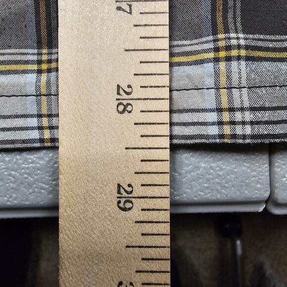 511 Tactical Shirt Medium Plaid Covert Snap Button Concealed Carry Leo Detective - Picture 9 of 9